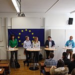 Podiumsdiskussion zum Europatag - Tag der historischen Schuman-Erklärung